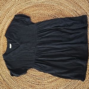 Women's Universal Thread Black vV-Neck Dress Size L